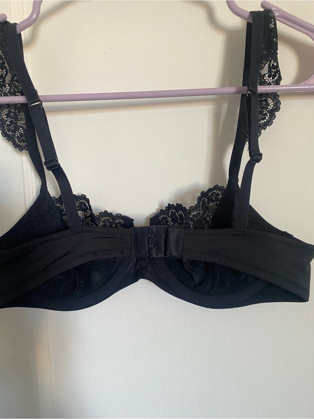 Adore Me Black Lace Underwire Bra - Picture 3 of 4